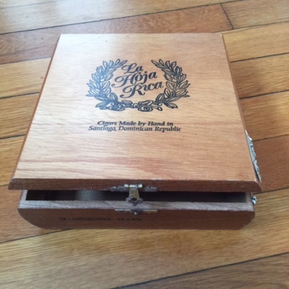 Vintage Wood Cigar Box Set of 3 Collectors Item - Picture 4 of 4